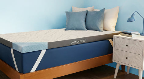 Sleepyhead® Gel Memory Foam Topper with CoolTech 2.0 Cover